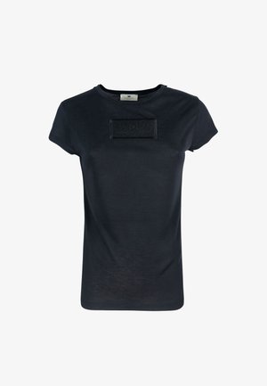 Elisabetta Franchi CON RICAMO - T-shirt con stampa - nero