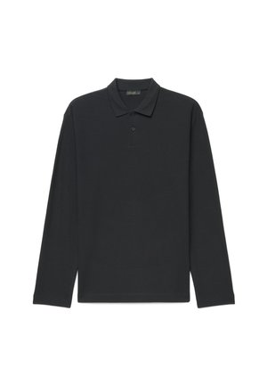 Calliope, T-SHIRT TINTA UNITA - Poloshirt - nero ultrablack