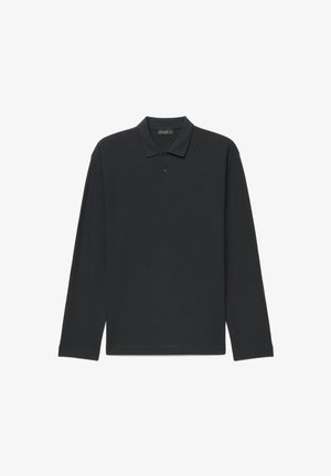 Calliope, T-SHIRT TINTA UNITA - Poloshirt - nero ultrablack