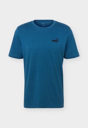 Puma, SMALL NO. 1 LOGO TEE - Обикновена тениска - midnight petrol