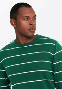 Ombre Strickpullover - green