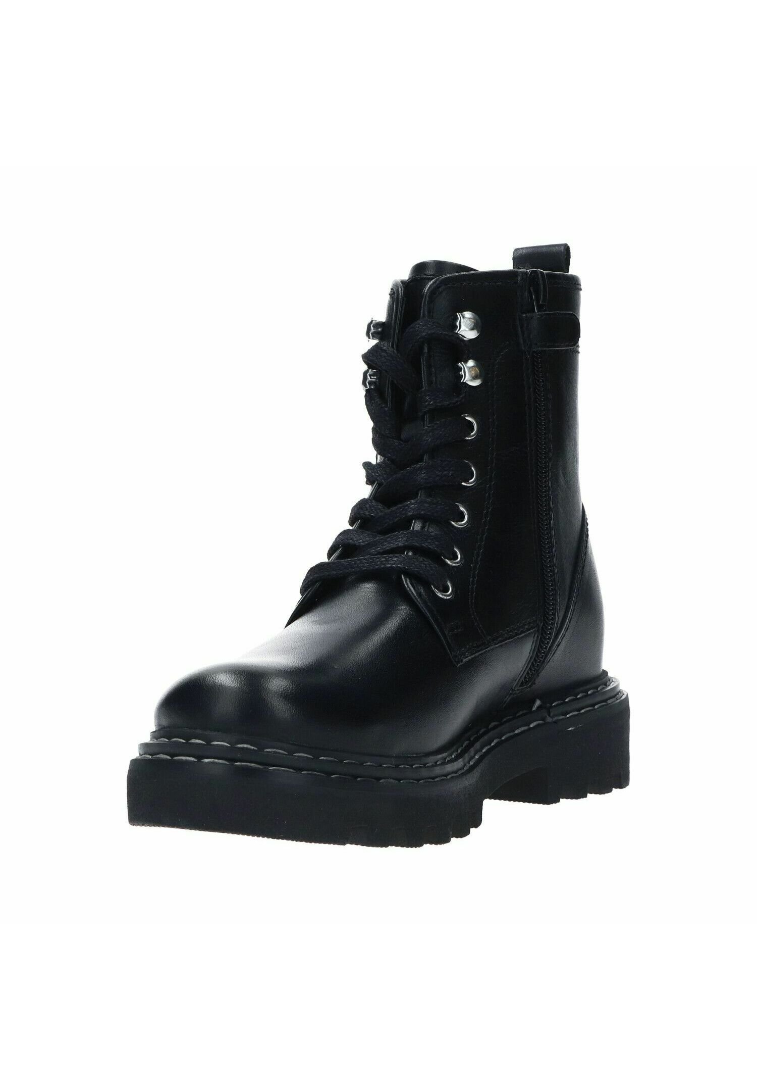 PS POELMAN SATURNO - Veterboots - black/zwart - Zalando.nl
