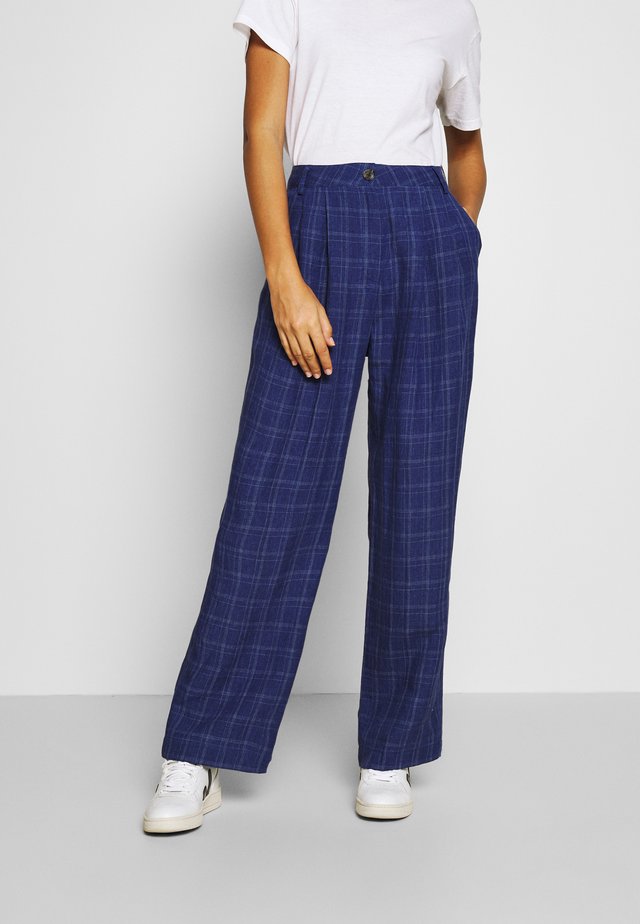 SIRID TROUSERS - Broek - blue