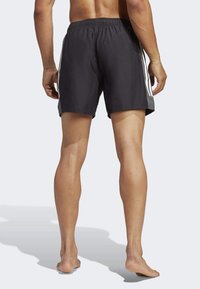 adidas Performance COLORBLOCK STRIPES  - Bañador corto - black   grey six