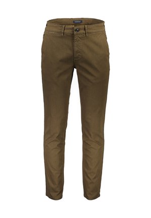 Lindbergh, STRUCTURE SUPERFLEX CHINOS - Chino - brown