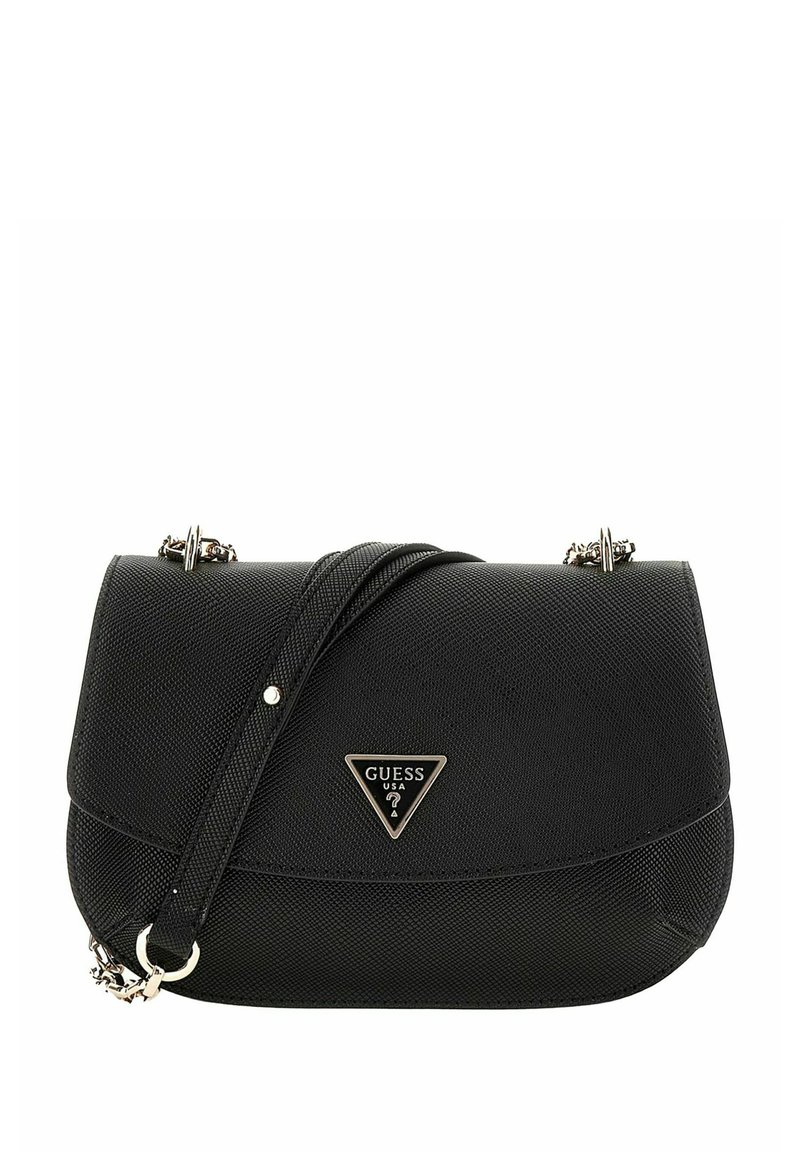 Guess ILIA CONVERTIBLE FLAP - Borsa a tracolla - black