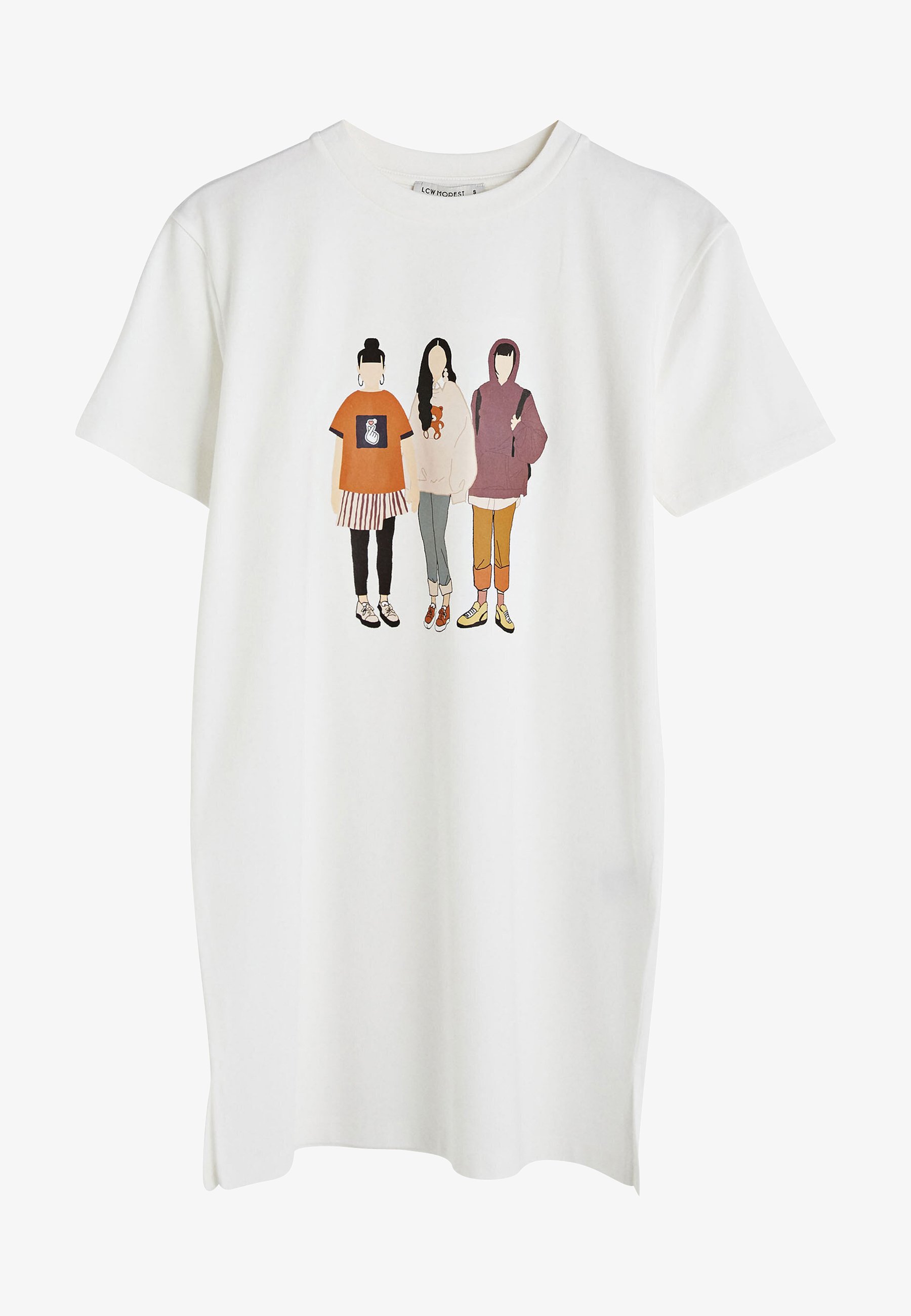 Lc Waikiki T Shirt Print Mix Weiss Zalando De Lc Waikiki T Shirt Print Mix Weiss Zalando De