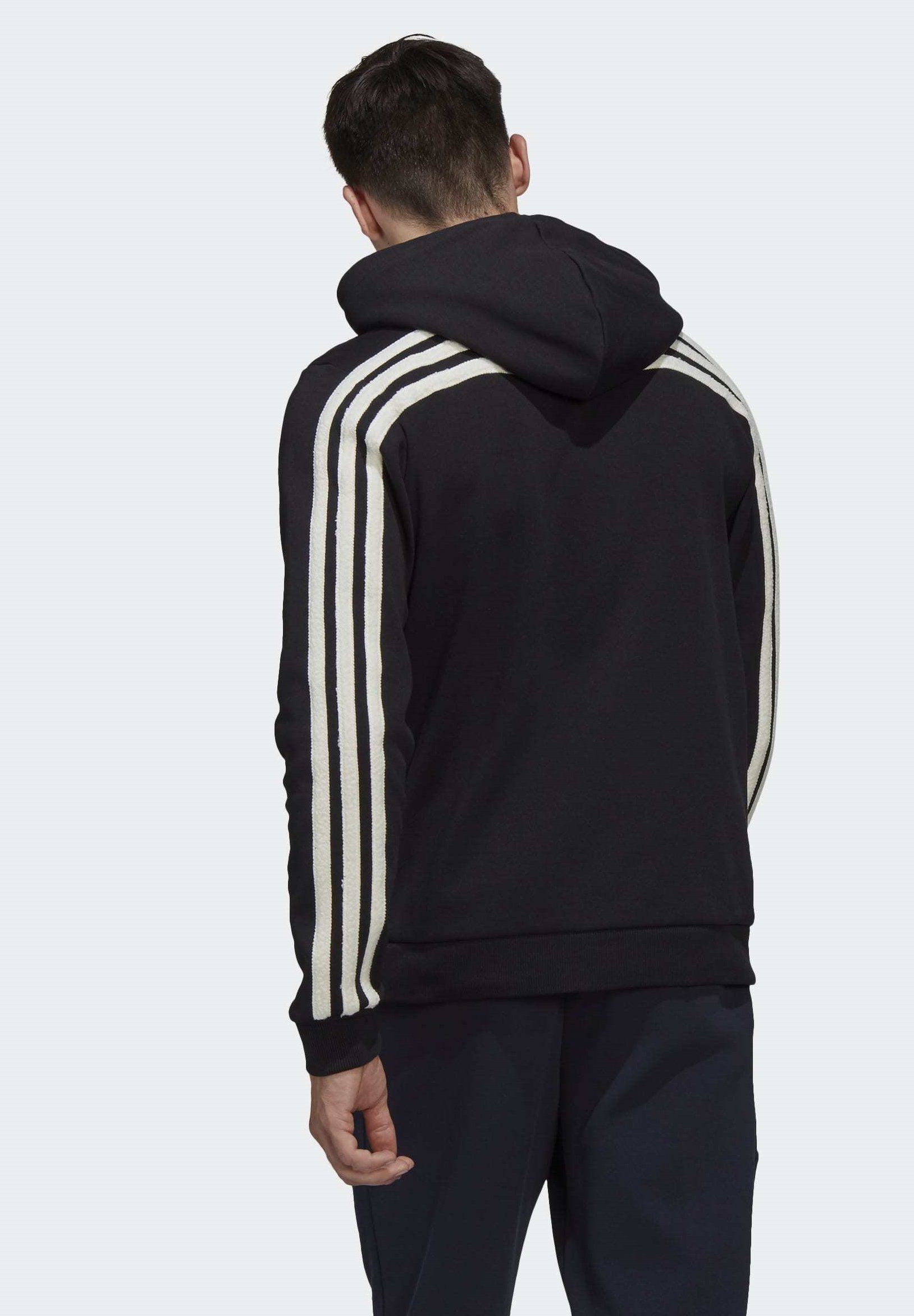 black adidas zip up hoodie