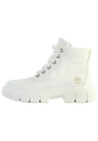 Stivaletti stringati - blanc