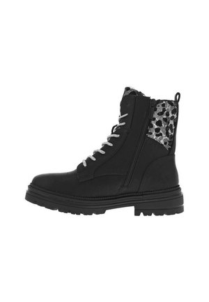 Bottines à plateau - noires