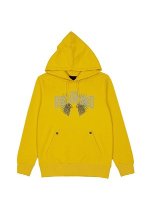 Felpa con cappuccio - giallo
