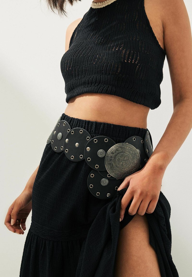 Next LOW SLUNG DISCREGULAR FIT - Cinturón - black