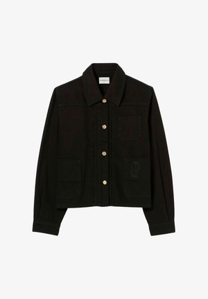 Claudie Pierlot, SUIT BLAZER - Chaqueta vaquera - denim noir