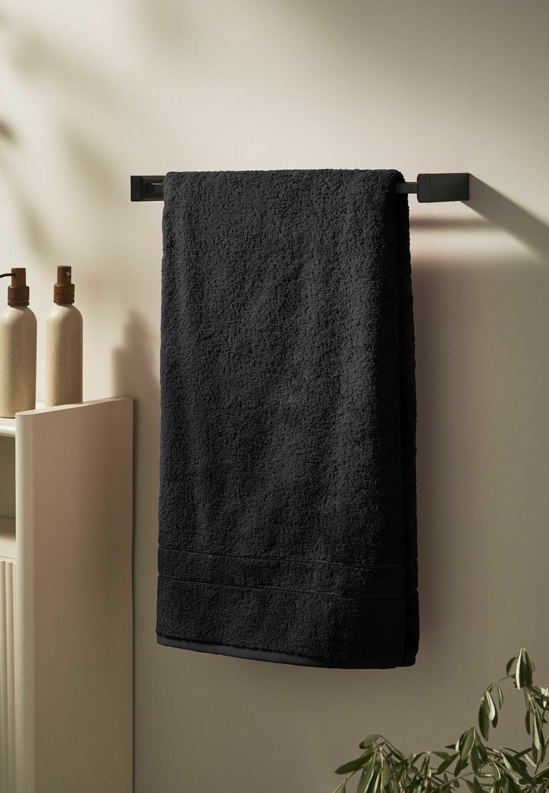Next UNISEX - Handtuch - black/schwarz