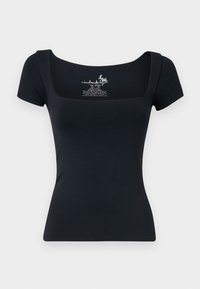 CLEAN LINES BABY TEE - Pamata T-krekls - black