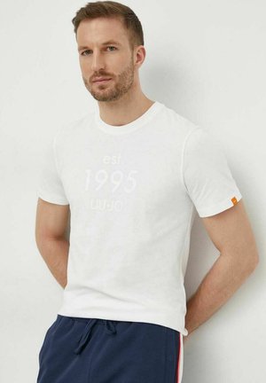 T-shirt con stampa - bianco