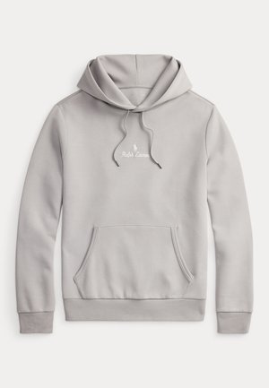 LOGO DOUBLE-KNIT HOODIE - Sportinis megztinis - soft grey