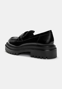 PULL&BEAR WITH DETAIL - Loaferit/pistokkaat - black