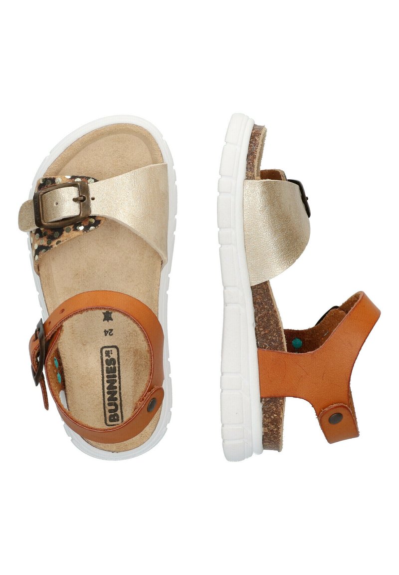 Kinder Riemchensandalen | Bunnies BUNNIES Riemensandalette brown/braun - OH46061 Kinder Riemchensandalen | Bunnies BUNNIES Riemensandalette brown/braun - OH46061