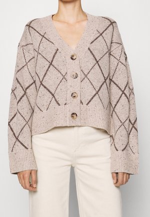 Strickjacke - off-white