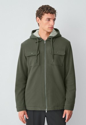HOODED FIT - Übergangsjacke - khaki green