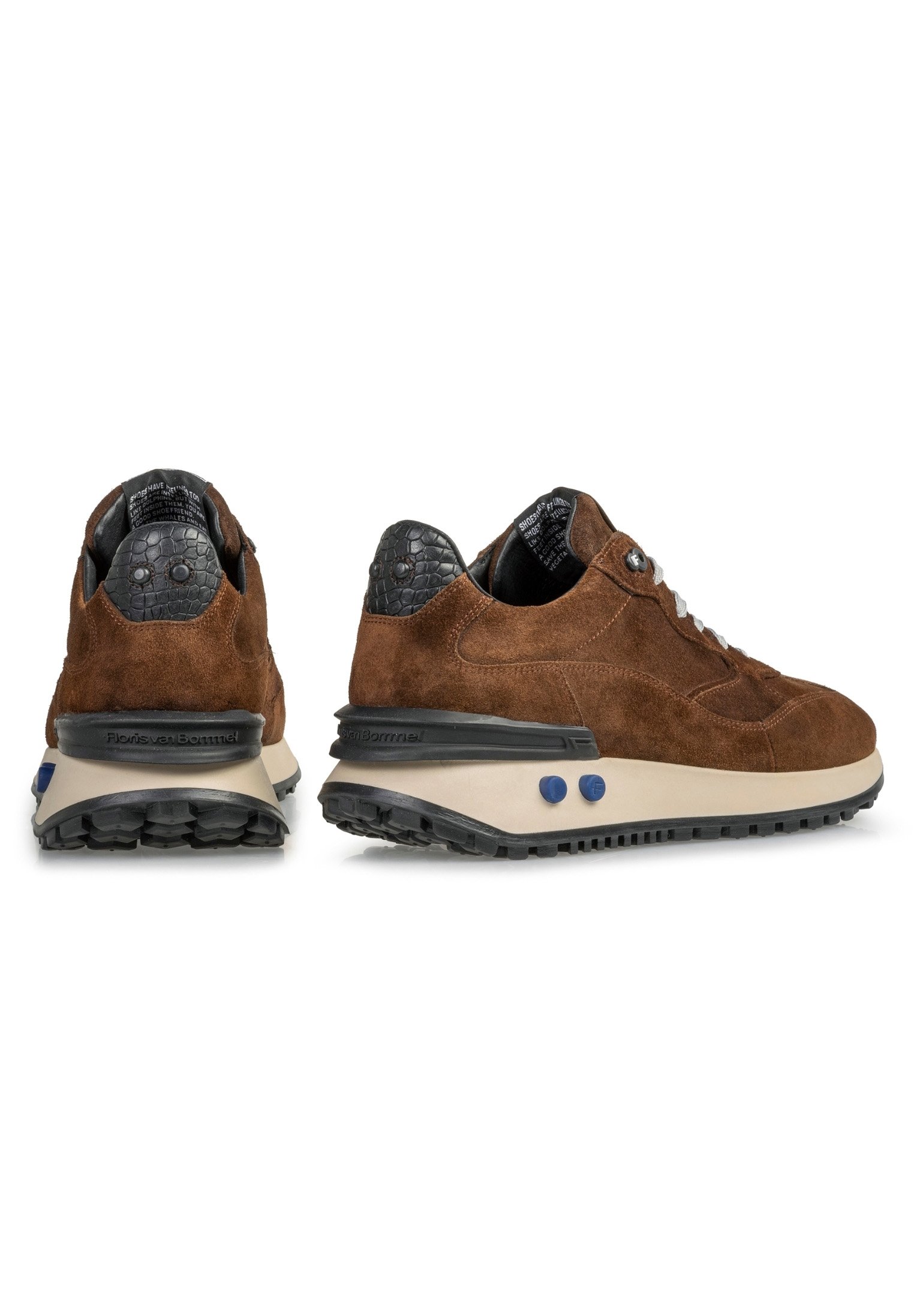 Floris van Bommel sneaker bruin heren | Schutrups Schoenen Exloo