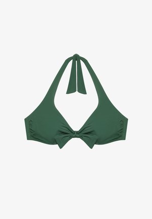 Yamamay, ESSENTIALS - BIKINI TOP - Sutien costum de baie din două piese - green (plain)