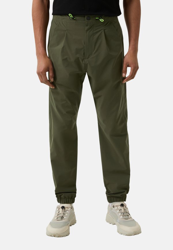 Stoffhose - oliv grün