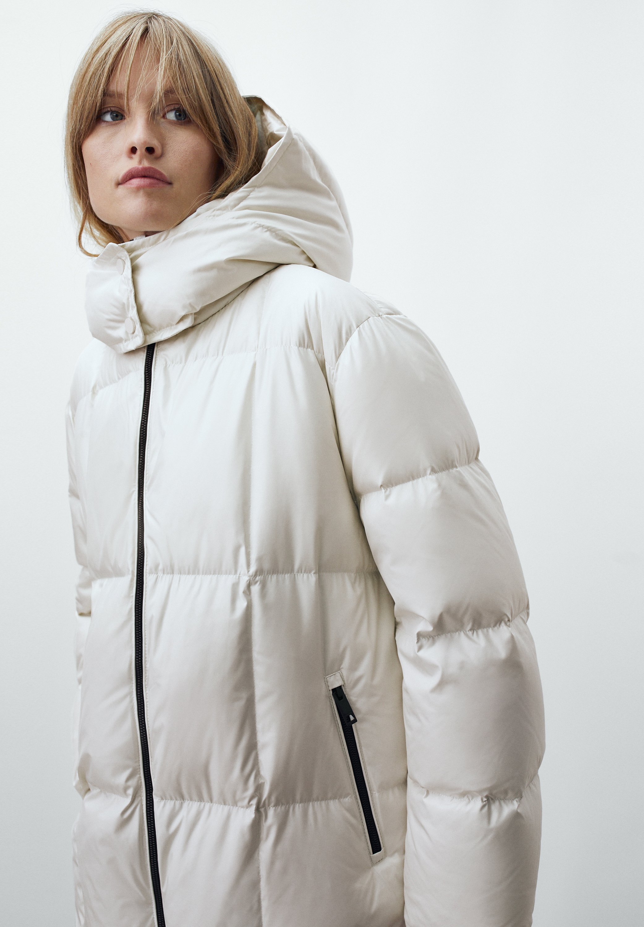 massimo dutti puffer jacket