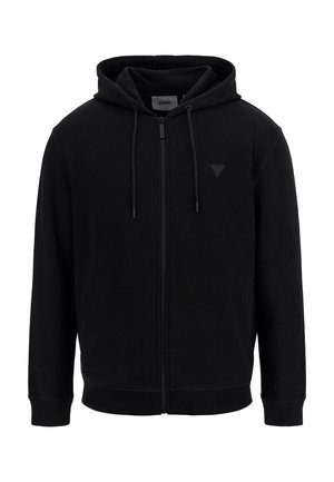 Sudadera con cremallera - black