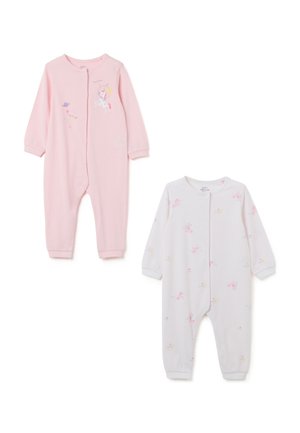 2 PACK - Mono - pink white