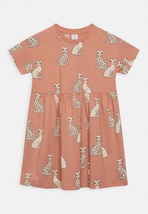 DRESS CATS - Žerzejové šaty - dark beige
