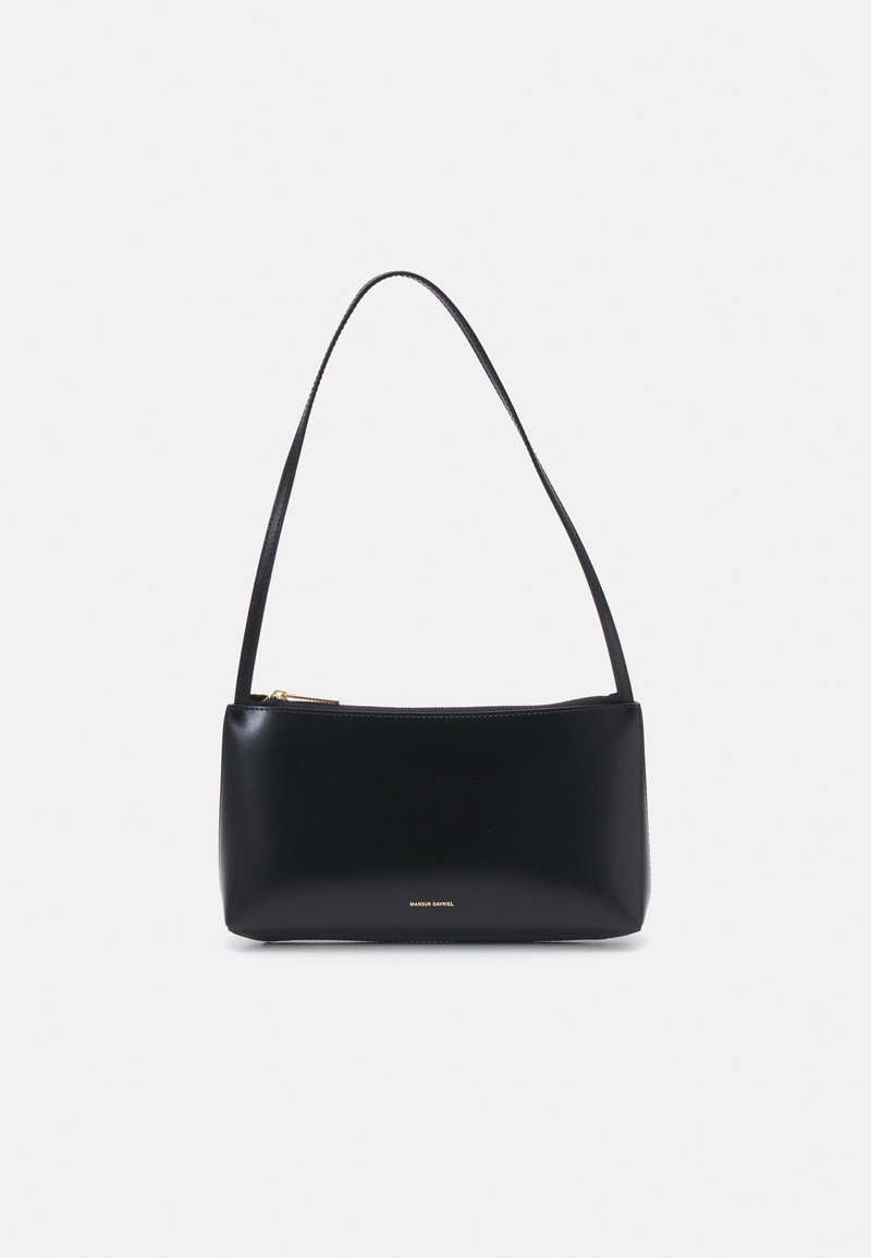 Mansur Gavriel GAIA SHOULDER BAG - Geantă de mână - black/flamma