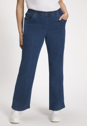 JEANS MARY WIDE FIT 5-POCKET SCHNITT - Jeggings - dark blue denim