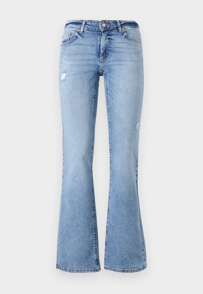 Only Flared Jeans lichtblauw denim
