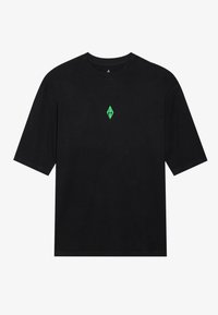 UNISEX - Printtipaita - true black
