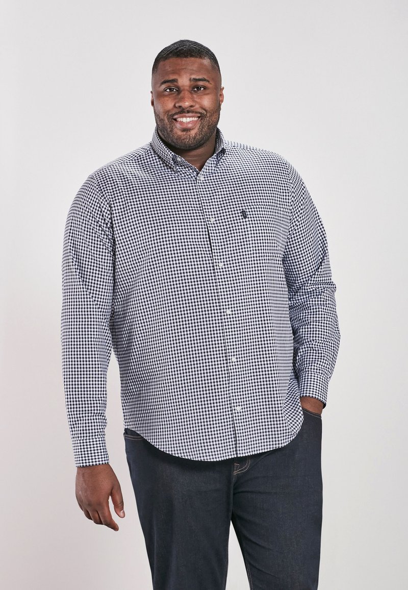 Herren Freizeithemden | Next OXFORD Hemd navy blue gingham/blau - FI54496 Herren Freizeithemden | Next OXFORD Hemd navy blue gingham/blau - FI54496