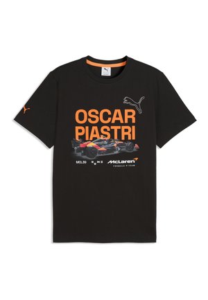 MCLAREN RACING DRIVER PIASTRI  - T-shirt imprimé - black