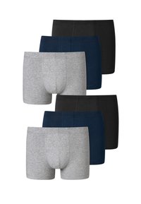 Schiesser 6-PACK 95/5 - Boxerbriefs - schwarz nav grau