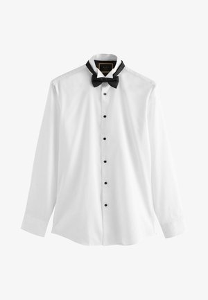 TEXTURED  SINGLE CUFF WING COLLAR PACK SET - Dalykiniai marškiniai - white