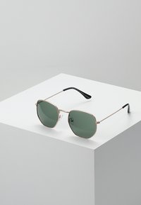 CHPO IAN UNISEX - Sončna očala - gold-coloured/green