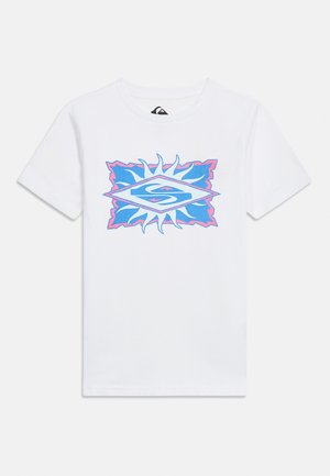 Quiksilver STARFISH STAMP UNISEX - Triko s potiskem - white