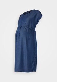 OLMPEMA MAY DRESS - Rochie din denim - dark blue denim