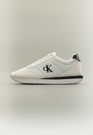 Calvin Klein, RETRO RUNNER - Αθλητικά παπούτσια - bright white/black