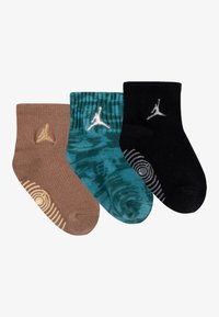 Jordan ANKLE GRIPPER UNISEX 3 PACK - Strømper - oxidized green