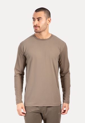 LONGSLEEVE XION - Långärmad tröja - taupe