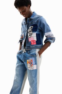 Desigual Relaxed fit jeans - medium wash