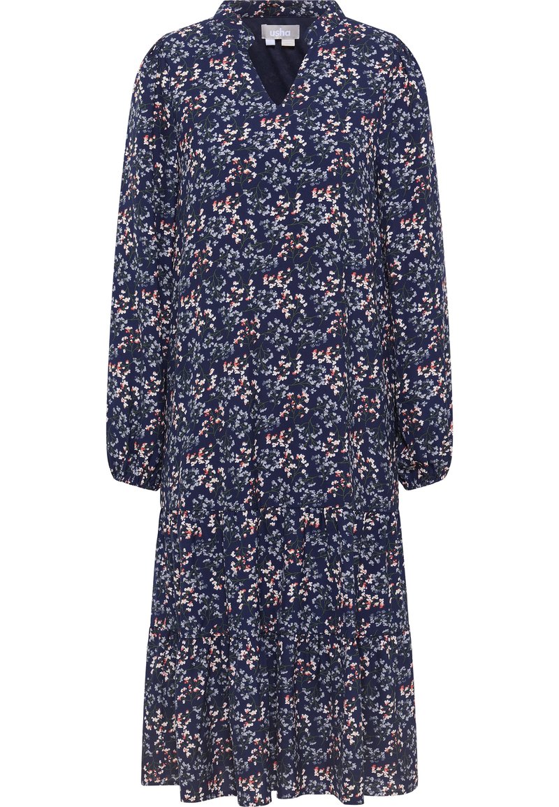 usha Jurk donkerblauw usha Jurk donkerblauw