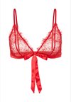 LSCN BY LASCANA  BRALETTE - Háromszög melltartó - cherry red