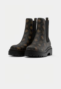 Guess LEANNA - Stövletter - black/brown